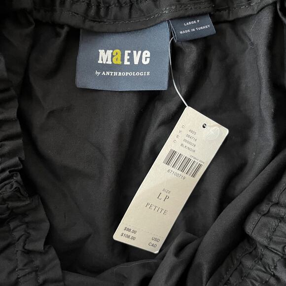 Maeve Anthropologie Somerset Mini skirt black - LP - Picture 8 of 9